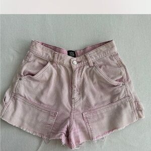 BDG Women's High Waist Pink Shorts